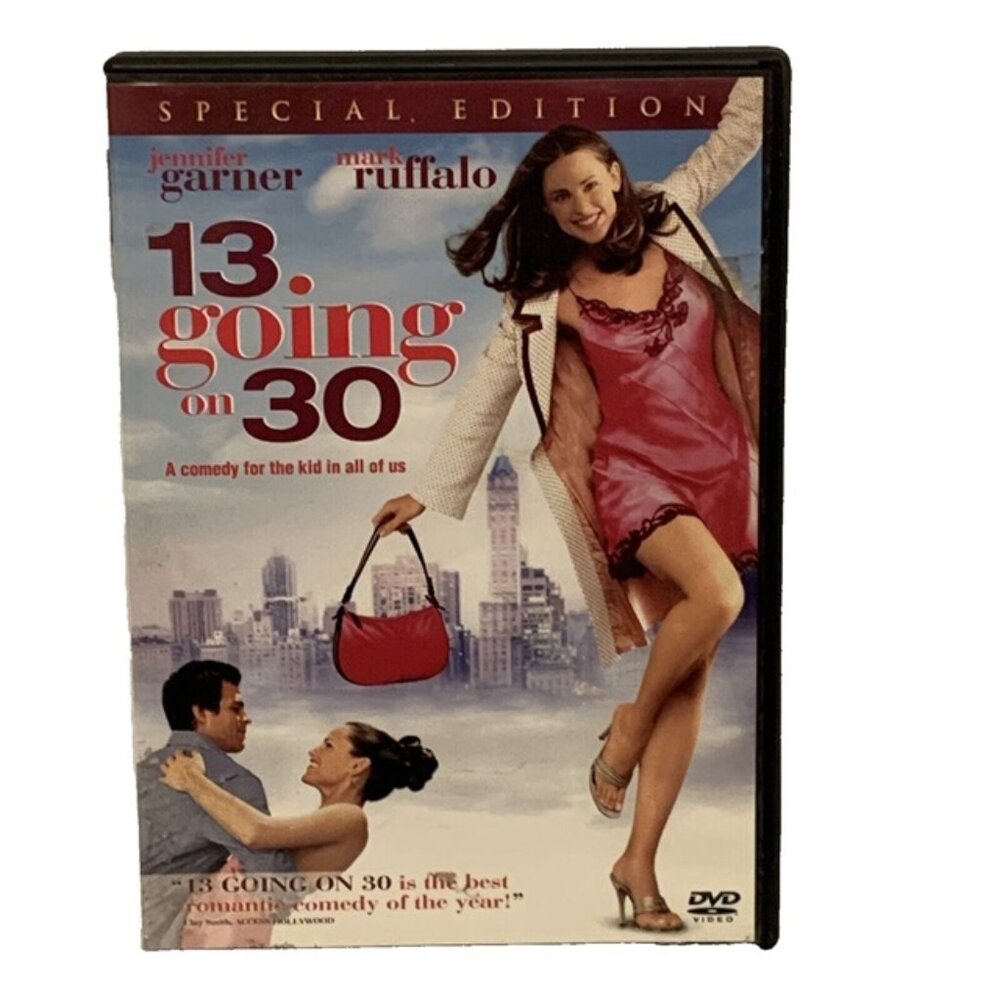 13 Going on 30 (DVD, 2004, Special Edition) Widescreen Jennifer Garner